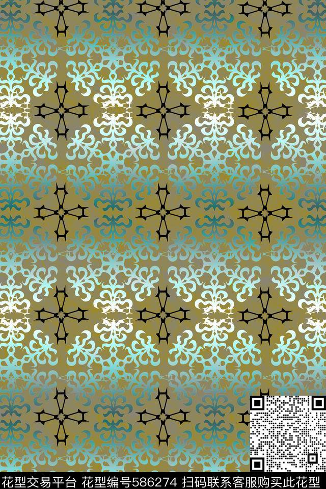 零点--传统零点--男装民族风数码印花华亿平台下载（图片编号: 586274） - 瓦栏（Walan）