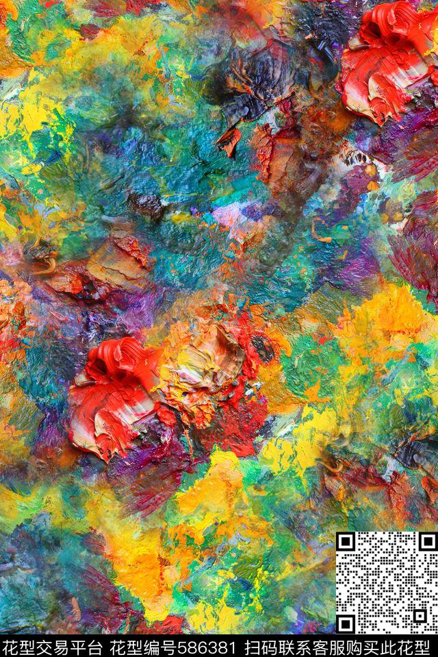 数码颜料多彩数码印花华亿平台下载（图片编号: 586381） - 瓦栏（Walan）