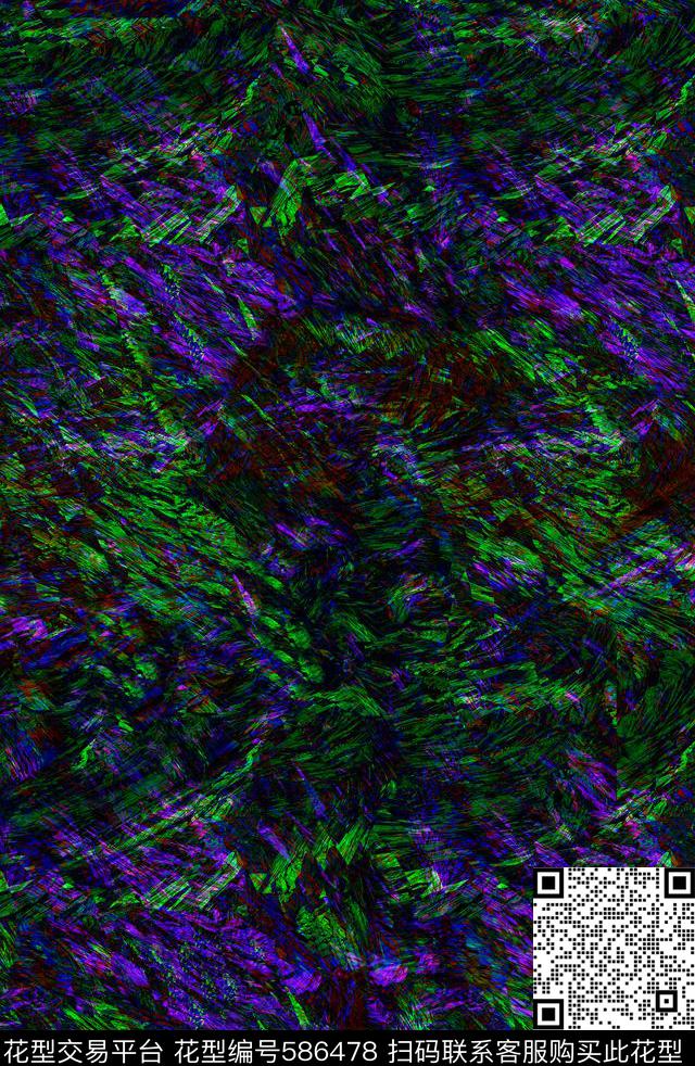 原创肌理服装数码印花华亿平台下载（图片编号: 586478） - 瓦栏（Walan）