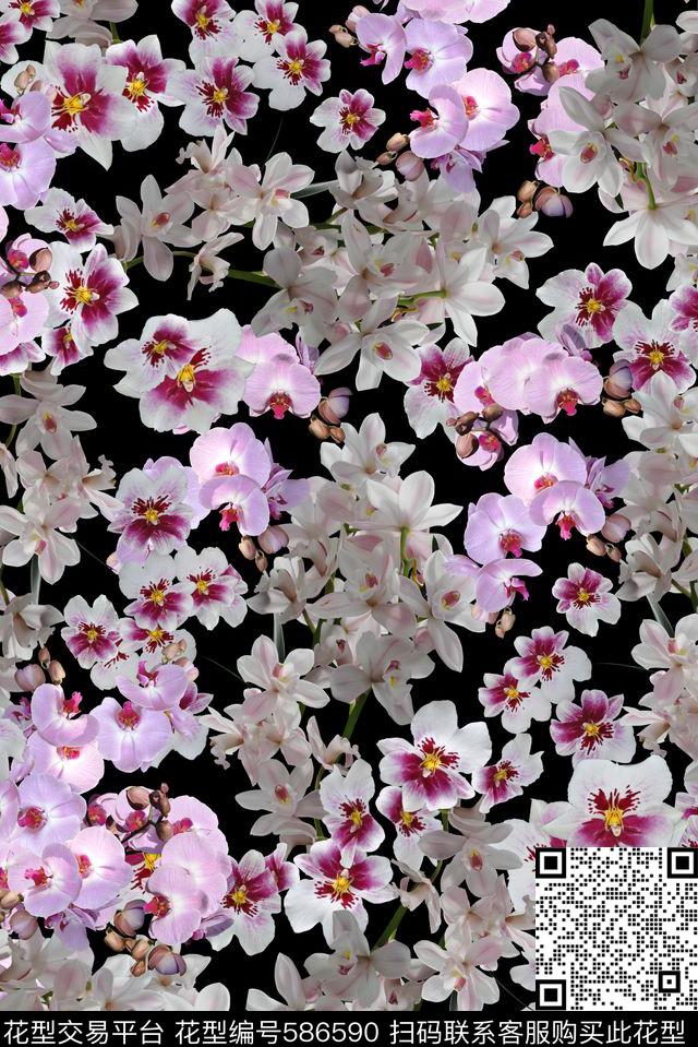 满版数码真花数码印花华亿平台下载（图片编号: 586590） - 瓦栏（Walan）