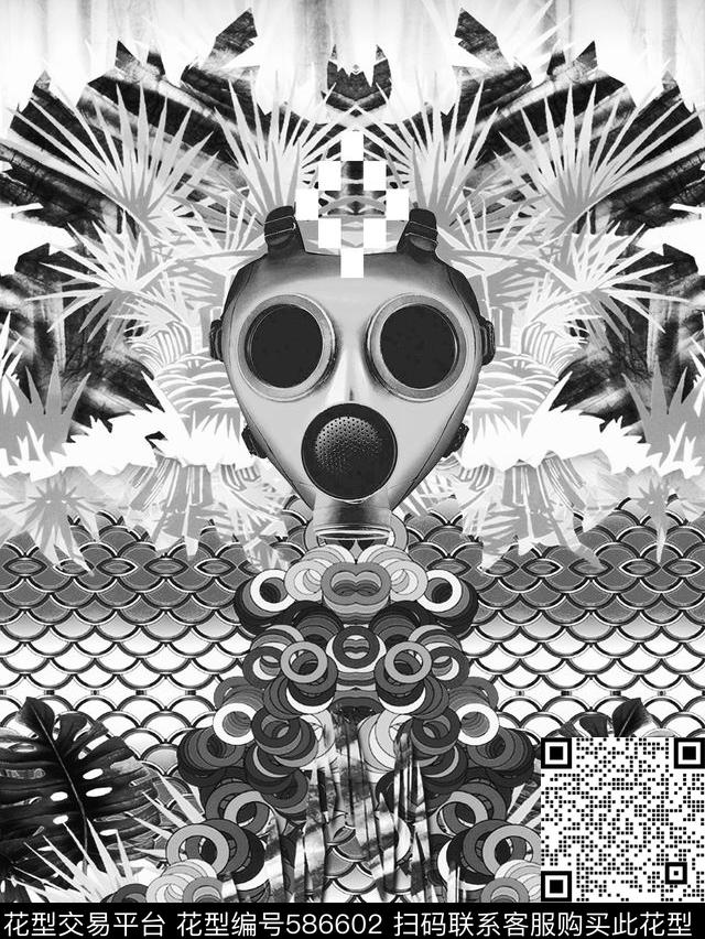 潮流男装数码印花华亿平台下载（图片编号: 586602） - 瓦栏（Walan）