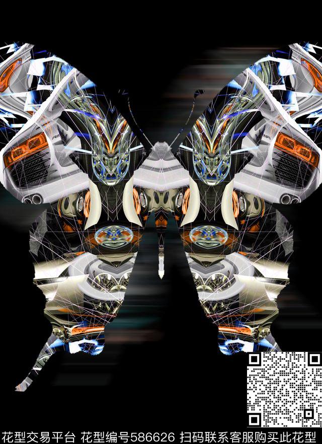 超现实童话浪漫动物花卉数码印花华亿平台下载（图片编号: 586626） - 瓦栏（Walan）