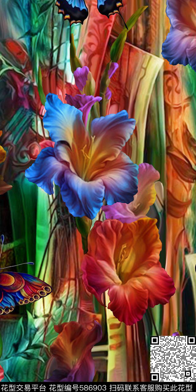 designtextileprinting数码印花华亿平台下载（图片编号: 586903） - 瓦栏（Walan）