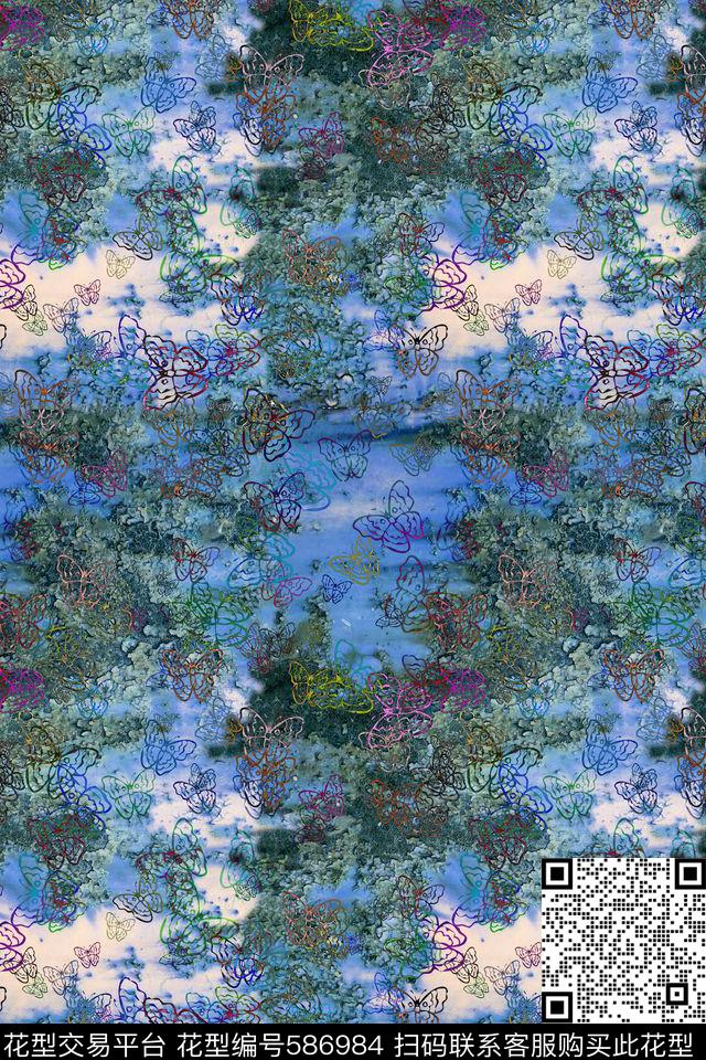 原创创意自然数码印花华亿平台下载（图片编号: 586984） - 瓦栏（Walan）