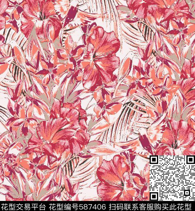 休闲随意传统印花华亿平台下载（图片编号: 587406） - 瓦栏（Walan）