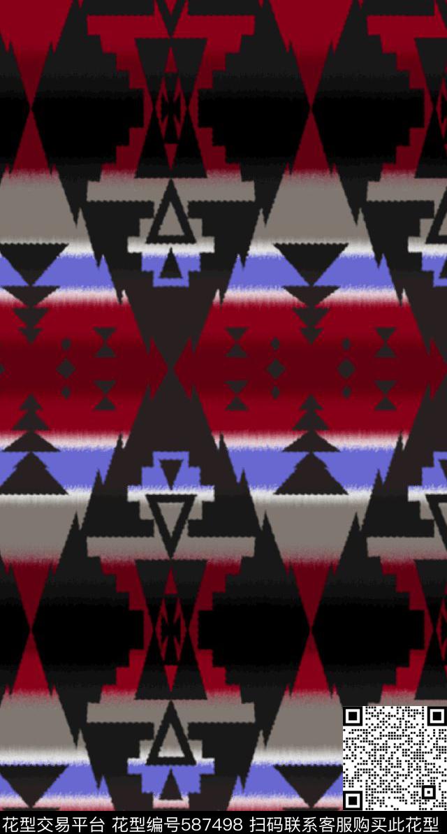 成熟稳重传统印花华亿平台下载（图片编号: 587498） - 瓦栏（Walan）