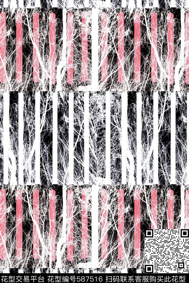 原创创意想象传统印花华亿平台下载（图片编号: 587516） - 瓦栏（Walan）