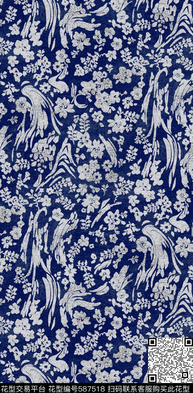 青春写意数码印花华亿平台下载（图片编号: 587518） - 瓦栏（Walan）