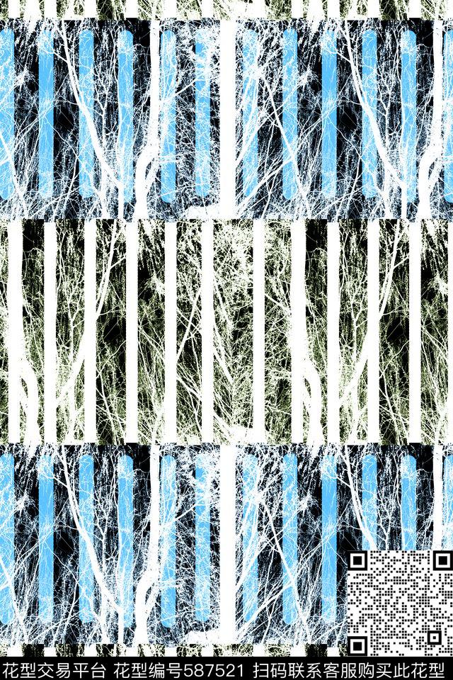 原创创意想象传统印花华亿平台下载（图片编号: 587521） - 瓦栏（Walan）