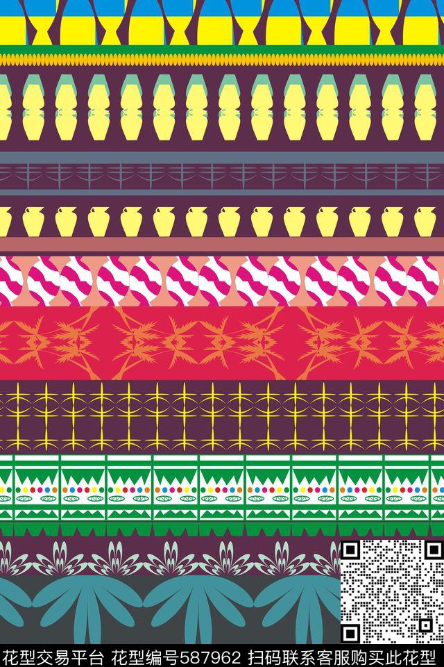 民族风裙子沙发传统印花华亿平台下载（图片编号: 587962） - 瓦栏（Walan）