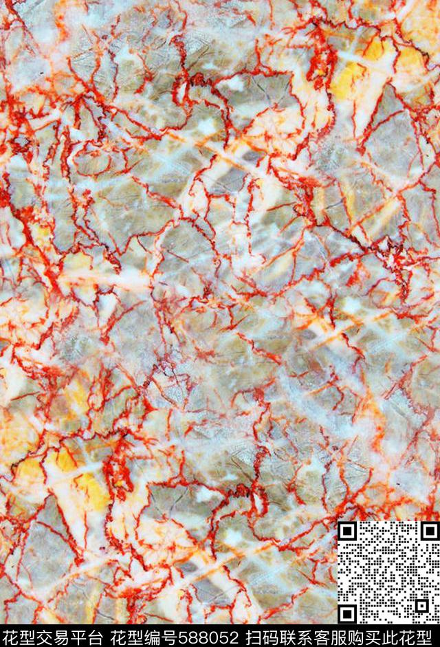 大理石纹路肌理数码印花华亿平台下载（图片编号: 588052） - 瓦栏（Walan）