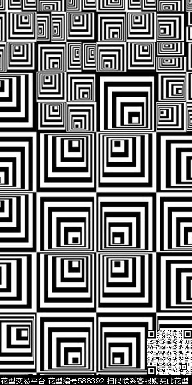 女装T恤华亿平台印花抽象几何动物数码印花花纹墙纸几何图形图案T恤女装抽象酷时尚潮流单色马斑马野兽老虎豹子蝴蝶昆虫传统印花华亿平台下载（图片编号: 588392） - 瓦栏（Walan）