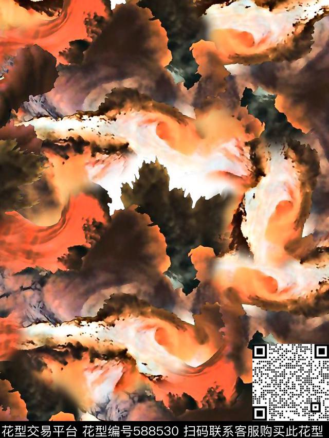 潮流男装外套男装衬衫数码印花华亿平台下载（图片编号: 588530） - 瓦栏（Walan）