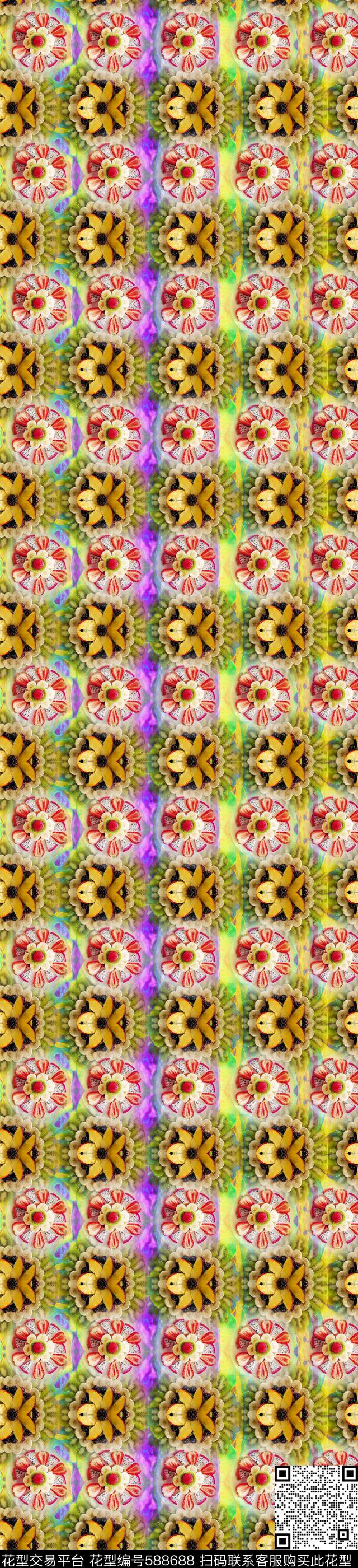 数码华亿平台休闲风果盘数码印花华亿平台下载（图片编号: 588688） - 瓦栏（Walan）