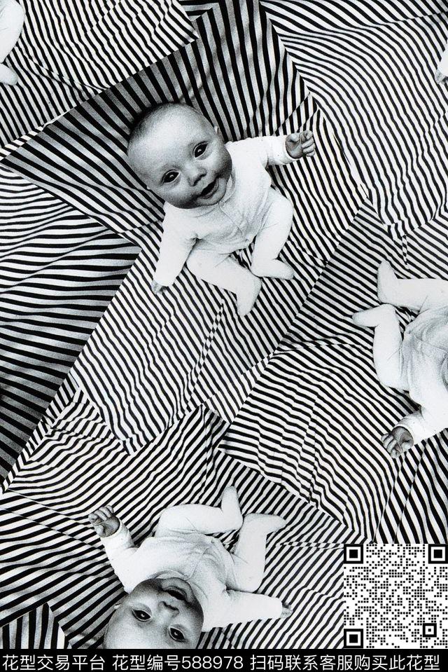 欧美大牌风格T恤衬衫印花时尚数码印花华亿平台下载（图片编号: 588978） - 瓦栏（Walan）