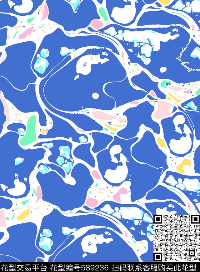 线条纹理几何传统印花华亿平台下载（图片编号: 589236） - 瓦栏（Walan）