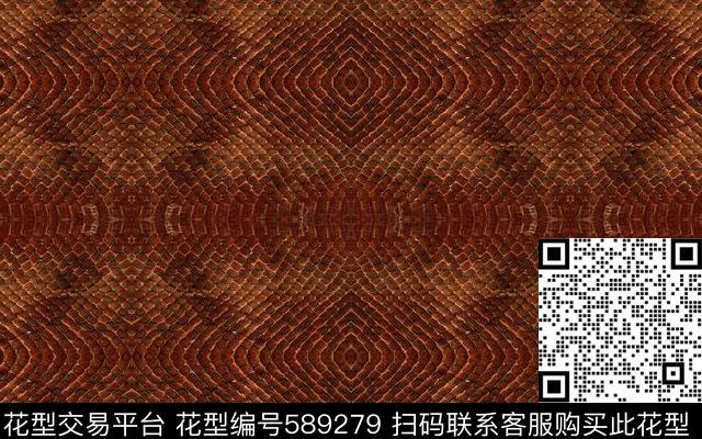 真实蛇纹仿真箱包数码印花华亿平台下载（图片编号: 589279） - 瓦栏（Walan）