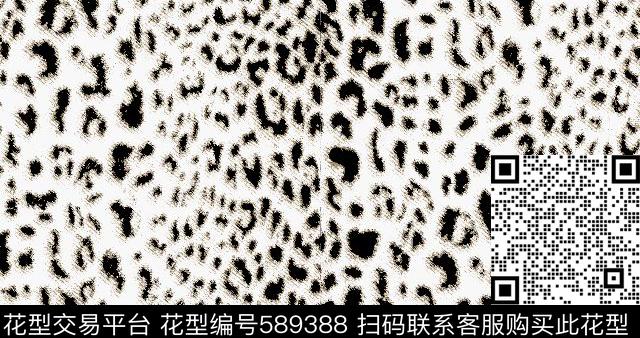 动物纹仿真描绘传统印花华亿平台下载（图片编号: 589388） - 瓦栏（Walan）