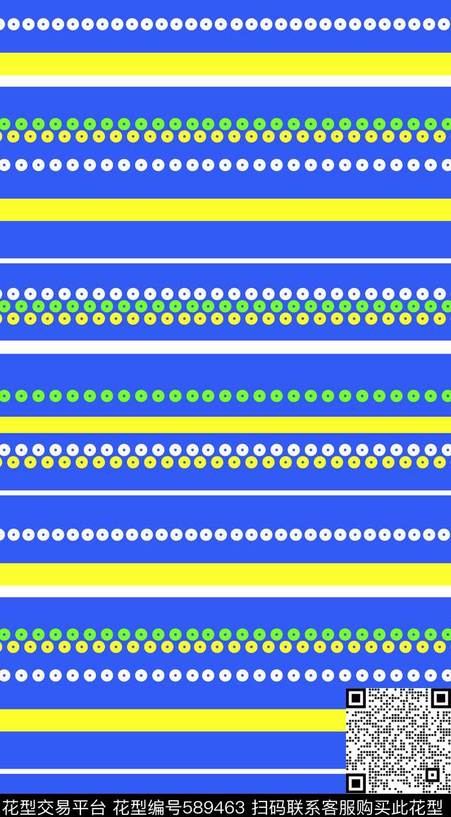 特别条子花时尚泳装时尚男装数码印花华亿平台下载（图片编号: 589463） - 瓦栏（Walan）