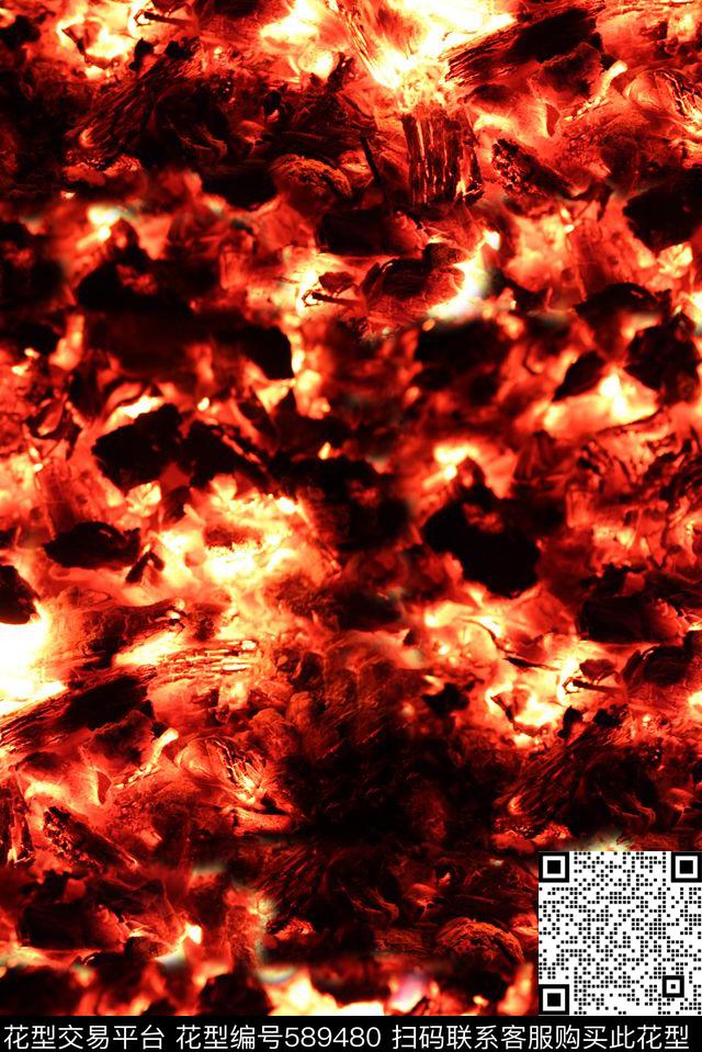 欧美大牌风格岩石夹克印花数码印花华亿平台下载（图片编号: 589480） - 瓦栏（Walan）