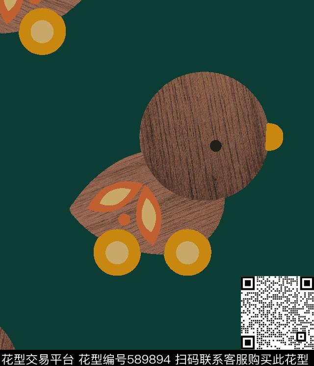 休闲动物2016年新款上新传统印花华亿平台下载（图片编号: 589894） - 瓦栏（Walan）