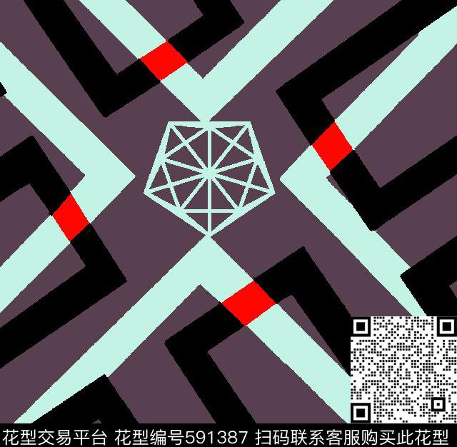 沙发布雨伞浴帘传统印花华亿平台下载（图片编号: 591387） - 瓦栏（Walan）