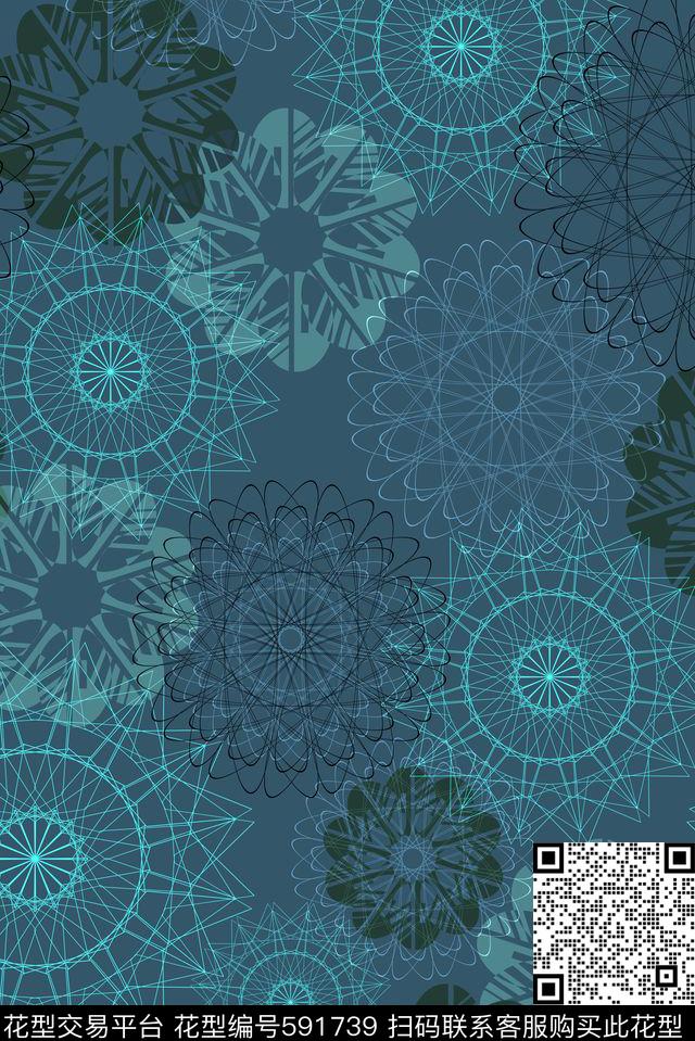 零点--传统零点--女装自由传统印花华亿平台下载（图片编号: 591739） - 瓦栏（Walan）