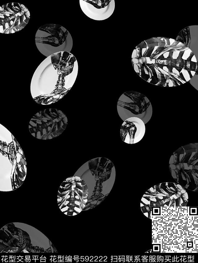 男装卫衣男装T恤抽象男装花数码印花华亿平台下载（图片编号: 592222） - 瓦栏（Walan）