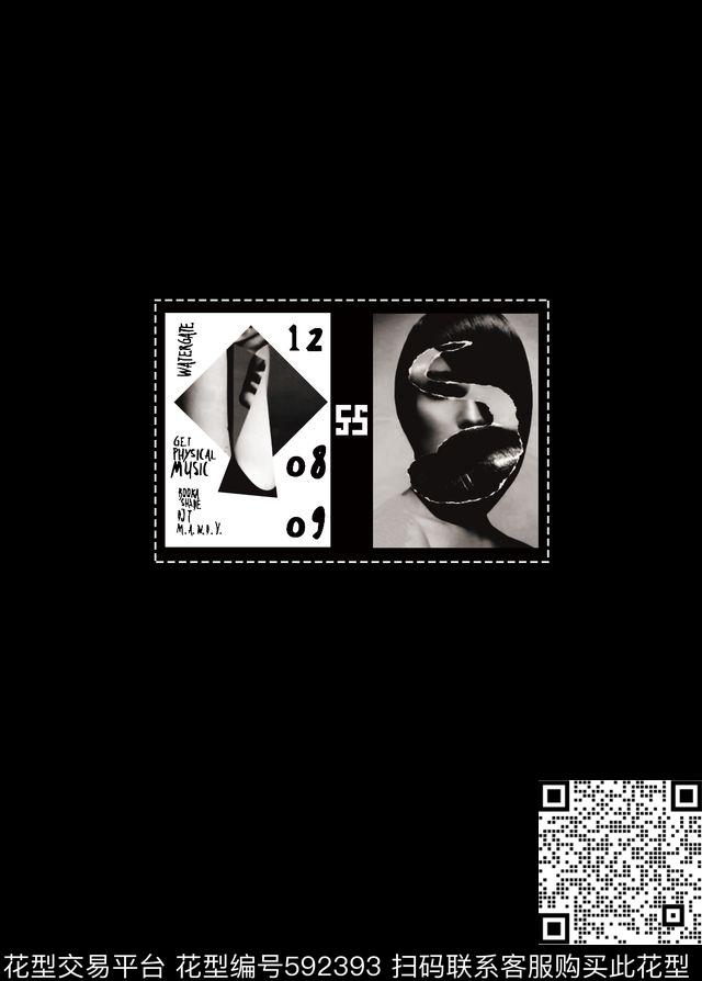 个性潮流原创数码印花华亿平台下载（图片编号: 592393） - 瓦栏（Walan）