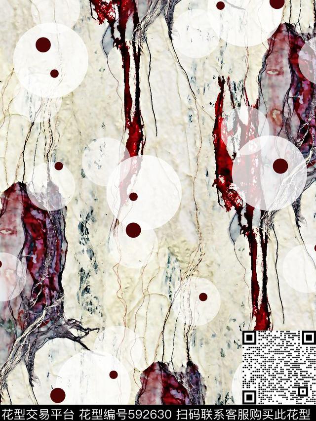 抽象几何清爽梦幻艺术平底立体手绘满版最新高清数码蕾丝民族中国风绣花珠宝肌理时尚潮

流大牌复古欧美风女装外套女装裙肌理纹数码印花华亿平台下载（图片编号: 592630） - 瓦栏（Walan）