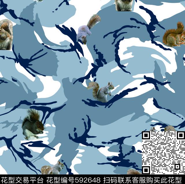 动物纹数码印花华亿平台下载（图片编号: 592648） - 瓦栏（Walan）