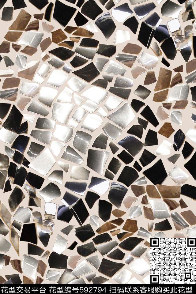 VIP华亿平台2016D&G数码印花华亿平台下载（图片编号: 592794） - 瓦栏（Walan）