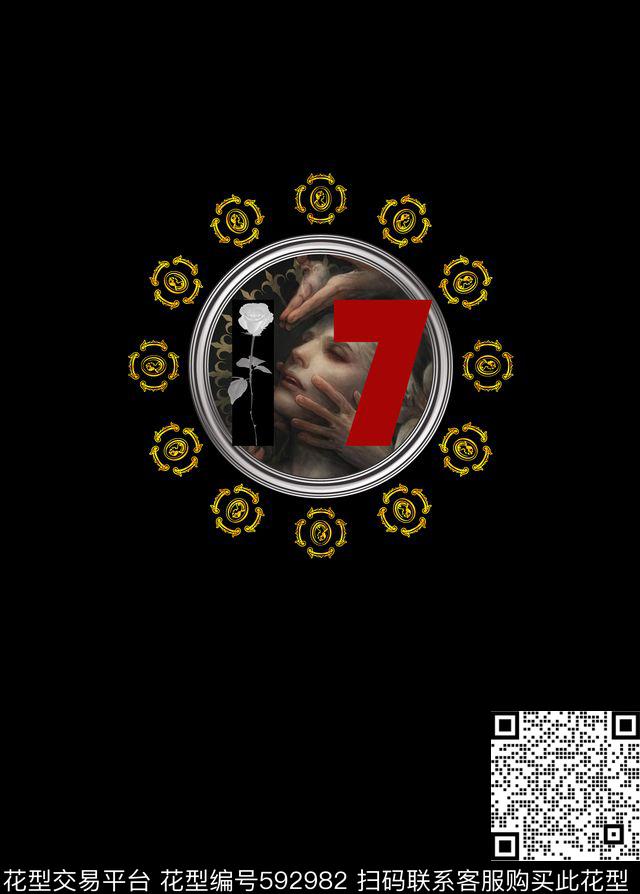 T恤个性潮流数码印花华亿平台下载（图片编号: 592982） - 瓦栏（Walan）