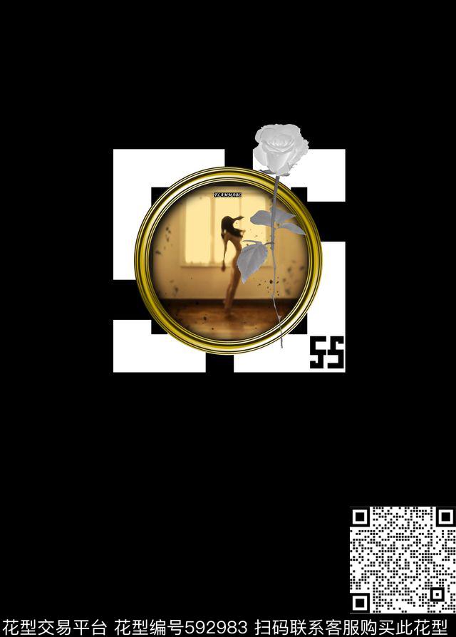 T恤个性潮流数码印花华亿平台下载（图片编号: 592983） - 瓦栏（Walan）