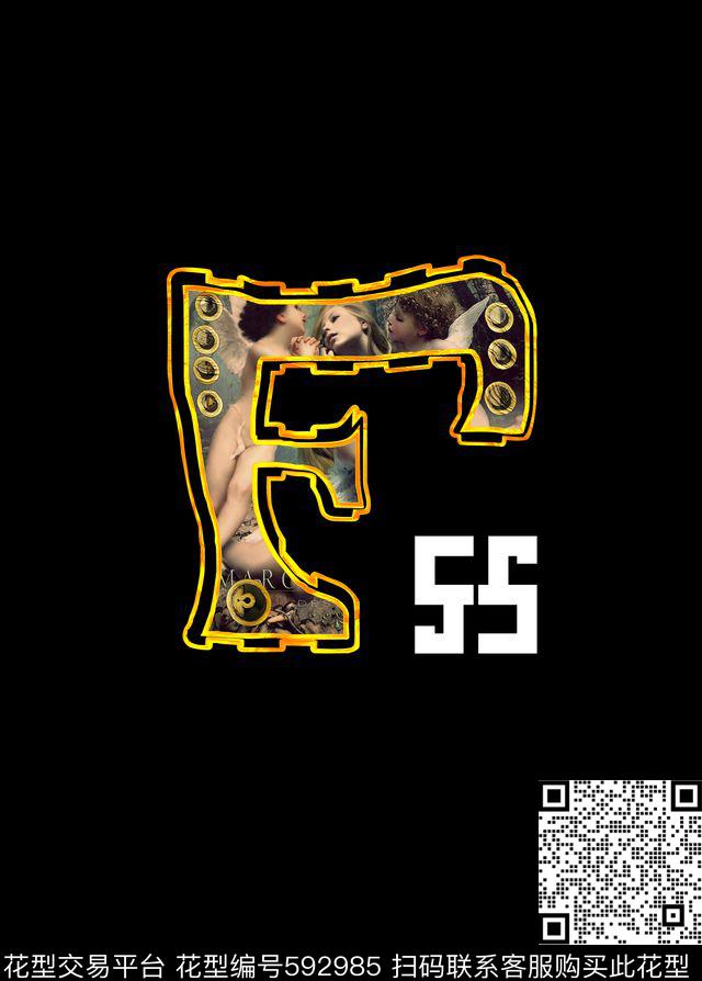 T恤个性潮流数码印花华亿平台下载（图片编号: 592985） - 瓦栏（Walan）