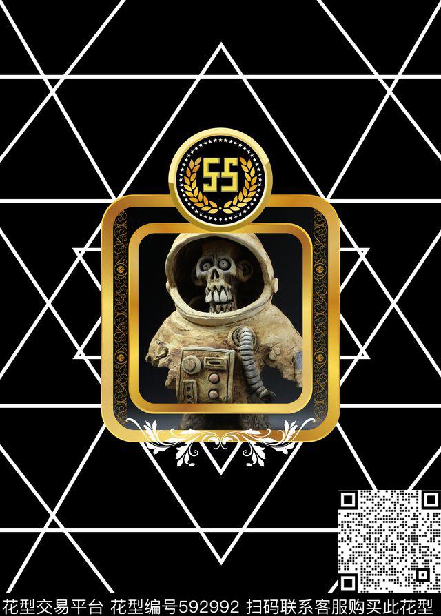 个性潮流原创数码印花华亿平台下载（图片编号: 592992） - 瓦栏（Walan）