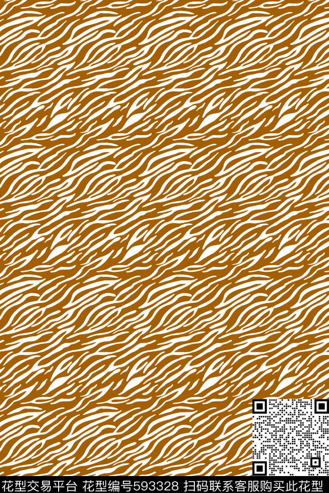 斑马纹时尚印花传统印花华亿平台下载（图片编号: 593328） - 瓦栏（Walan）