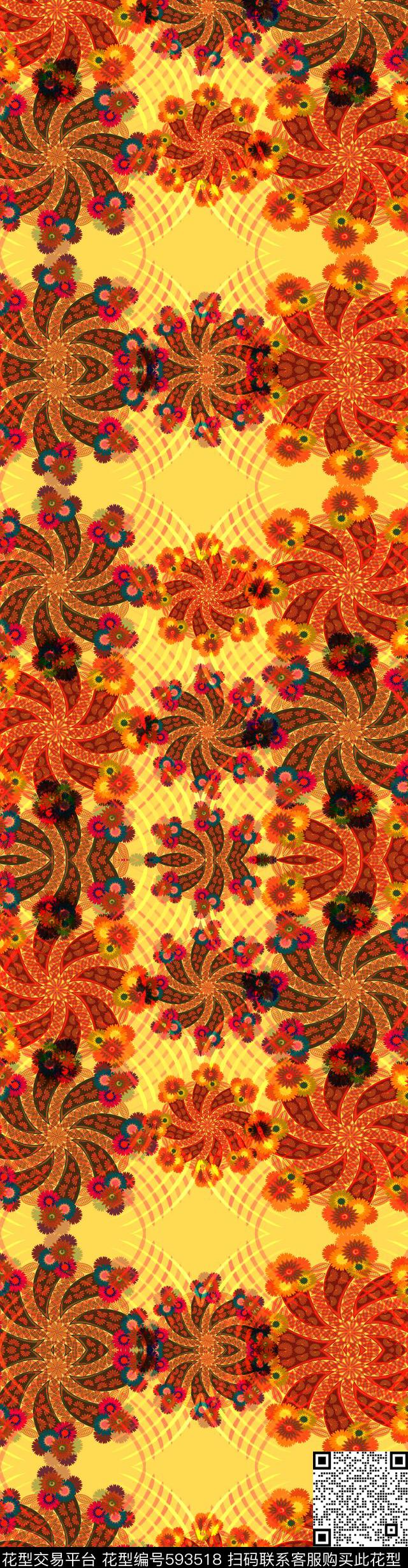 图腾地毯中国风传统印花华亿平台下载（图片编号: 593518） - 瓦栏（Walan）