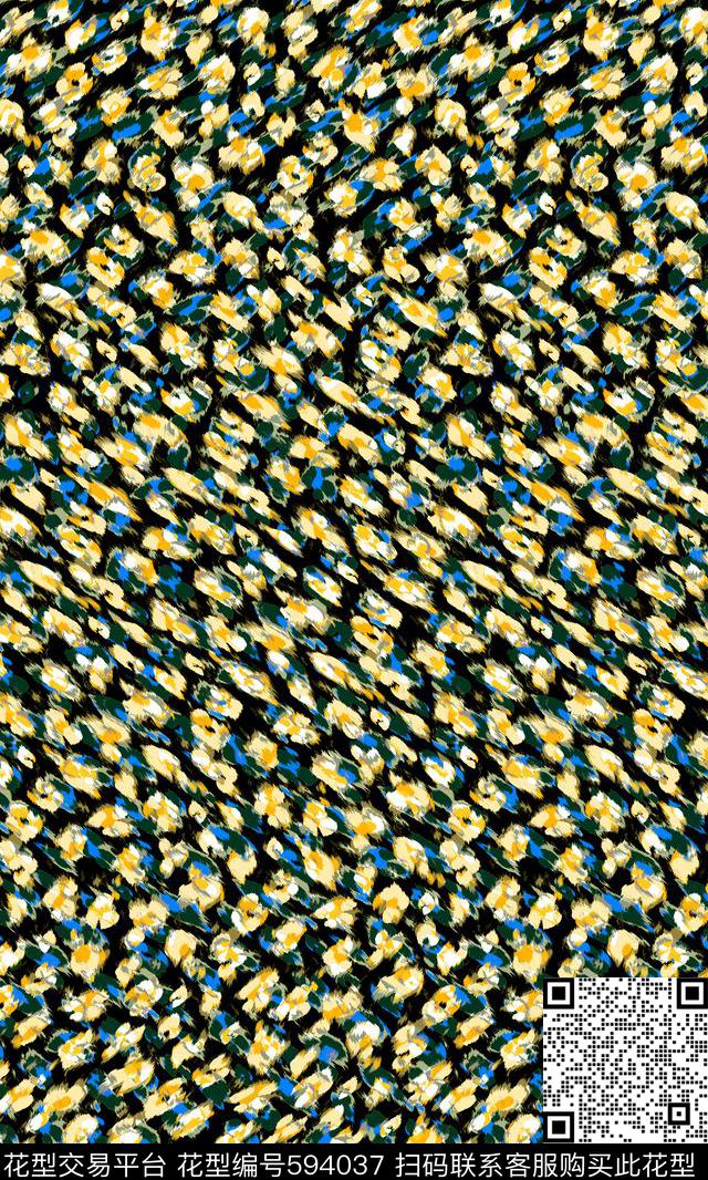 肌理小碎花定位。衬衫传统印花华亿平台下载（图片编号: 594037） - 瓦栏（Walan）