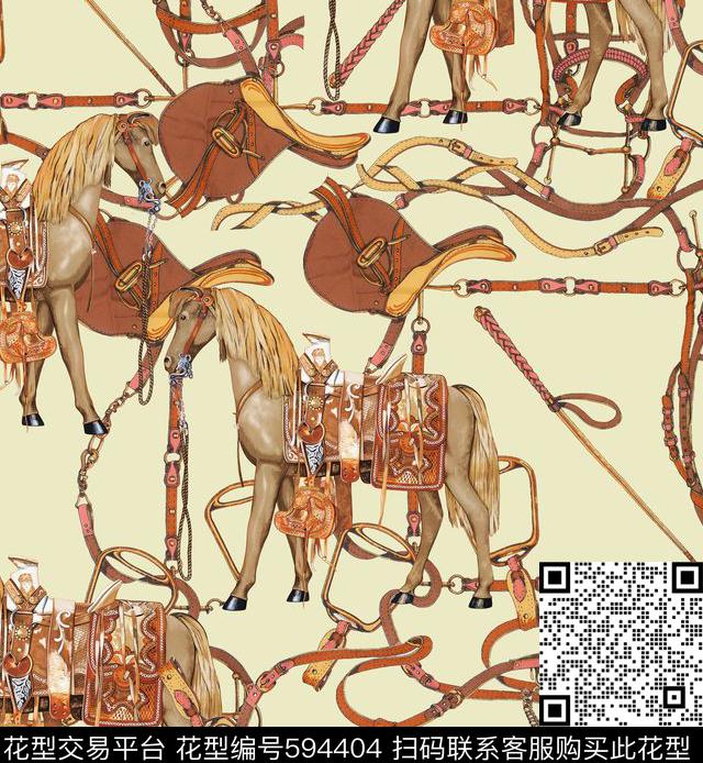 时尚大牌时尚女装复古数码印花华亿平台下载（图片编号: 594404） - 瓦栏（Walan）