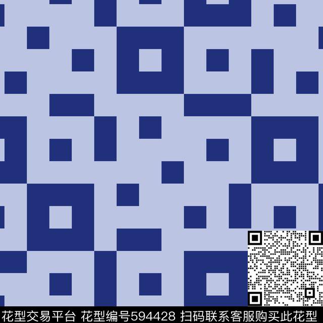 小方块马赛克色块传统印花华亿平台下载（图片编号: 594428） - 瓦栏（Walan）