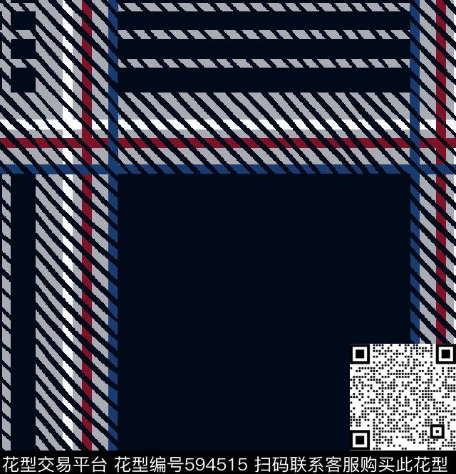 苏格兰格子格子传统印花华亿平台下载（图片编号: 594515） - 瓦栏（Walan）