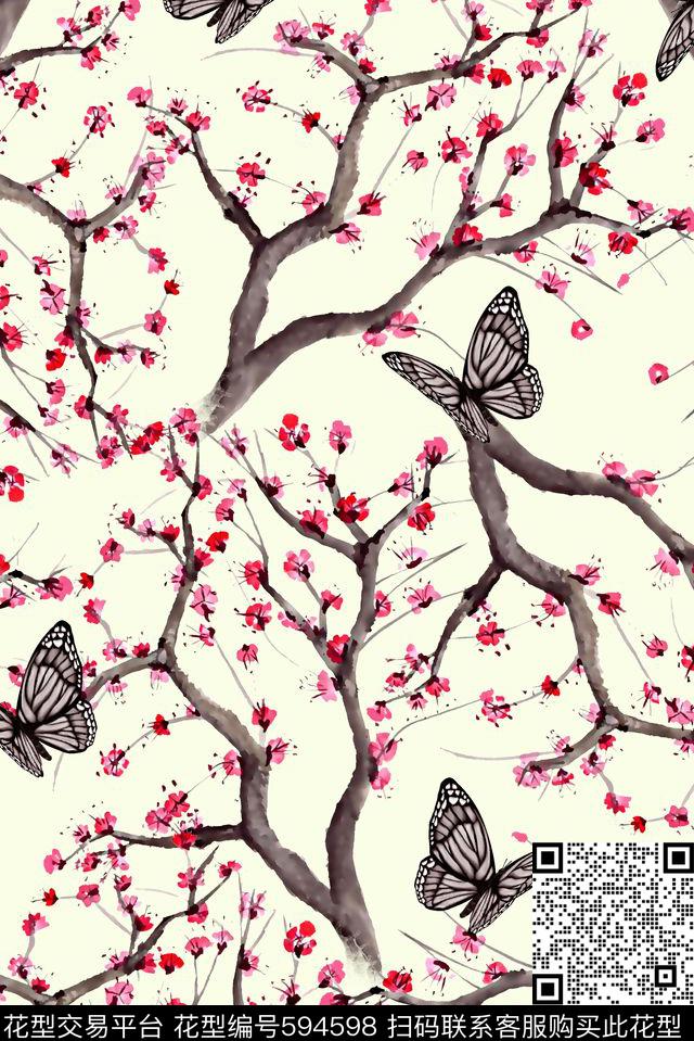 抽象几何清爽梦幻艺术平底立体手绘满版最新高清数码蕾丝民族中国风绣花珠宝肌理时尚潮

流大牌复古欧美风女装衬衫女装裙水彩花卉数码印花华亿平台下载（图片编号: 594598） - 瓦栏（Walan）