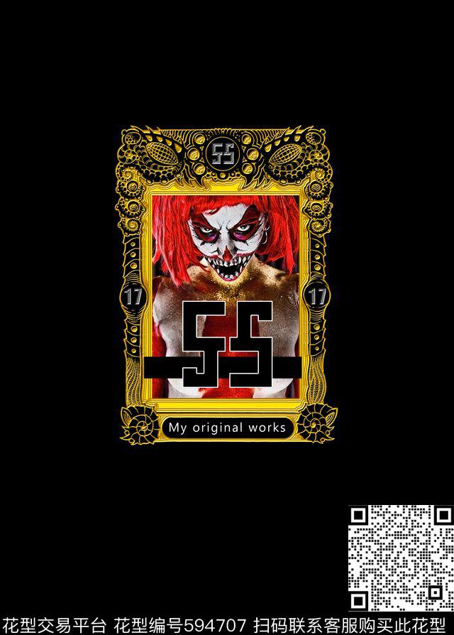 T恤个性原创数码印花华亿平台下载（图片编号: 594707） - 瓦栏（Walan）