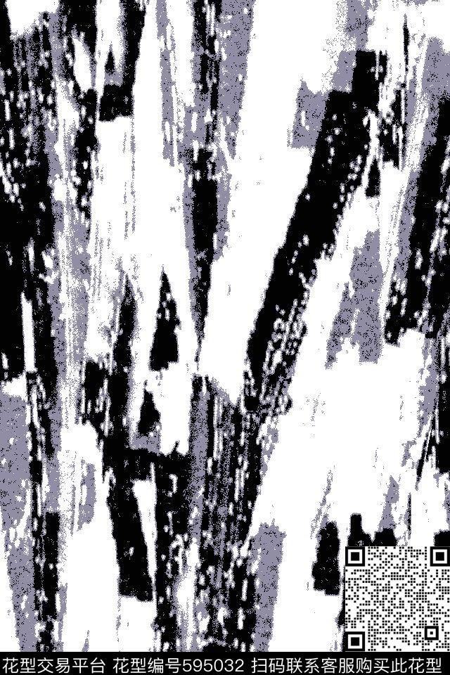 树皮大理石服装传统印花华亿平台下载（图片编号: 595032） - 瓦栏（Walan）