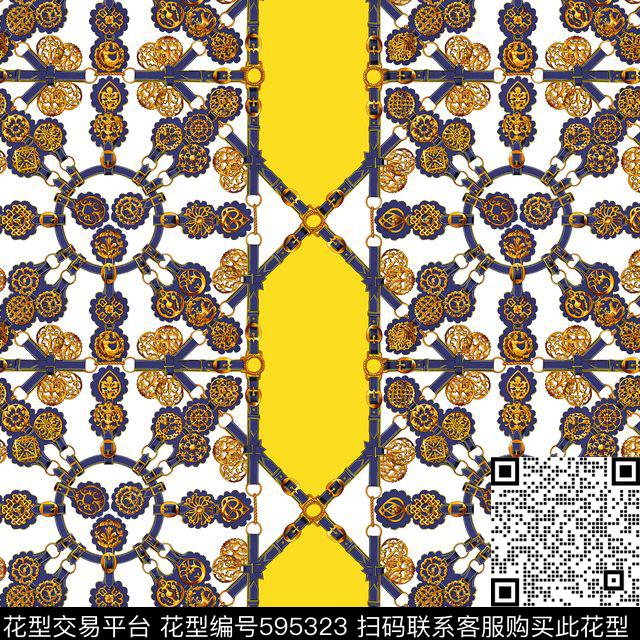围巾家纺数码印花华亿平台下载（图片编号: 595323） - 瓦栏（Walan）