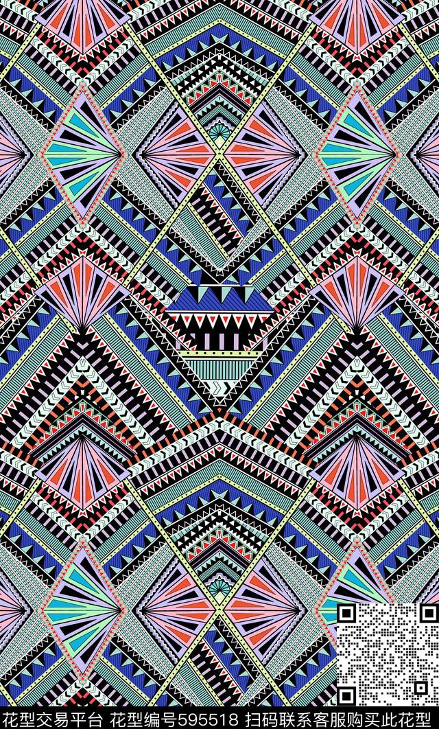 泳装定位民族风传统印花华亿平台下载（图片编号: 595518） - 瓦栏（Walan）
