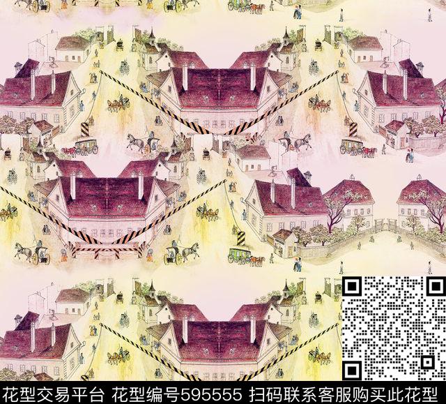 定位时装小镇数码印花华亿平台下载（图片编号: 595555） - 瓦栏（Walan）