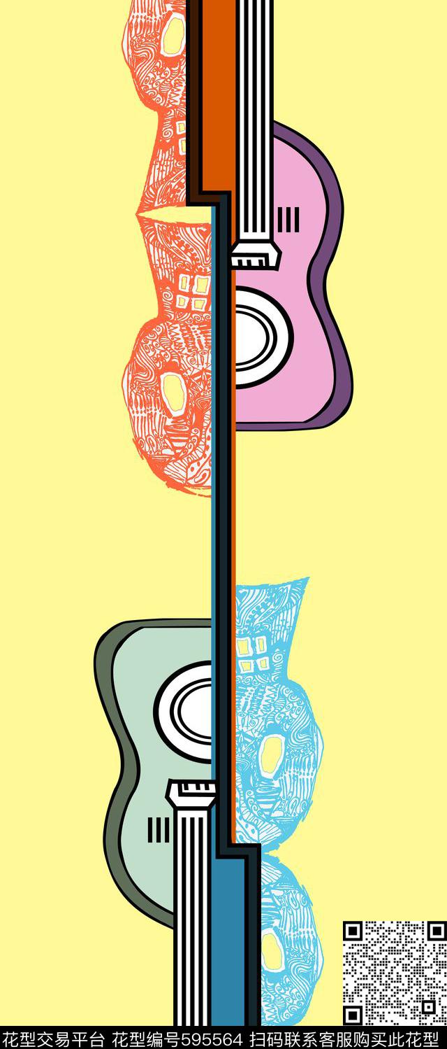 定位时装简单传统印花华亿平台下载（图片编号: 595564） - 瓦栏（Walan）