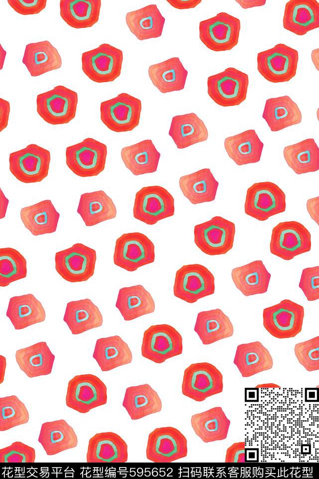 几何数码印花华亿平台下载（图片编号: 595652） - 瓦栏（Walan）